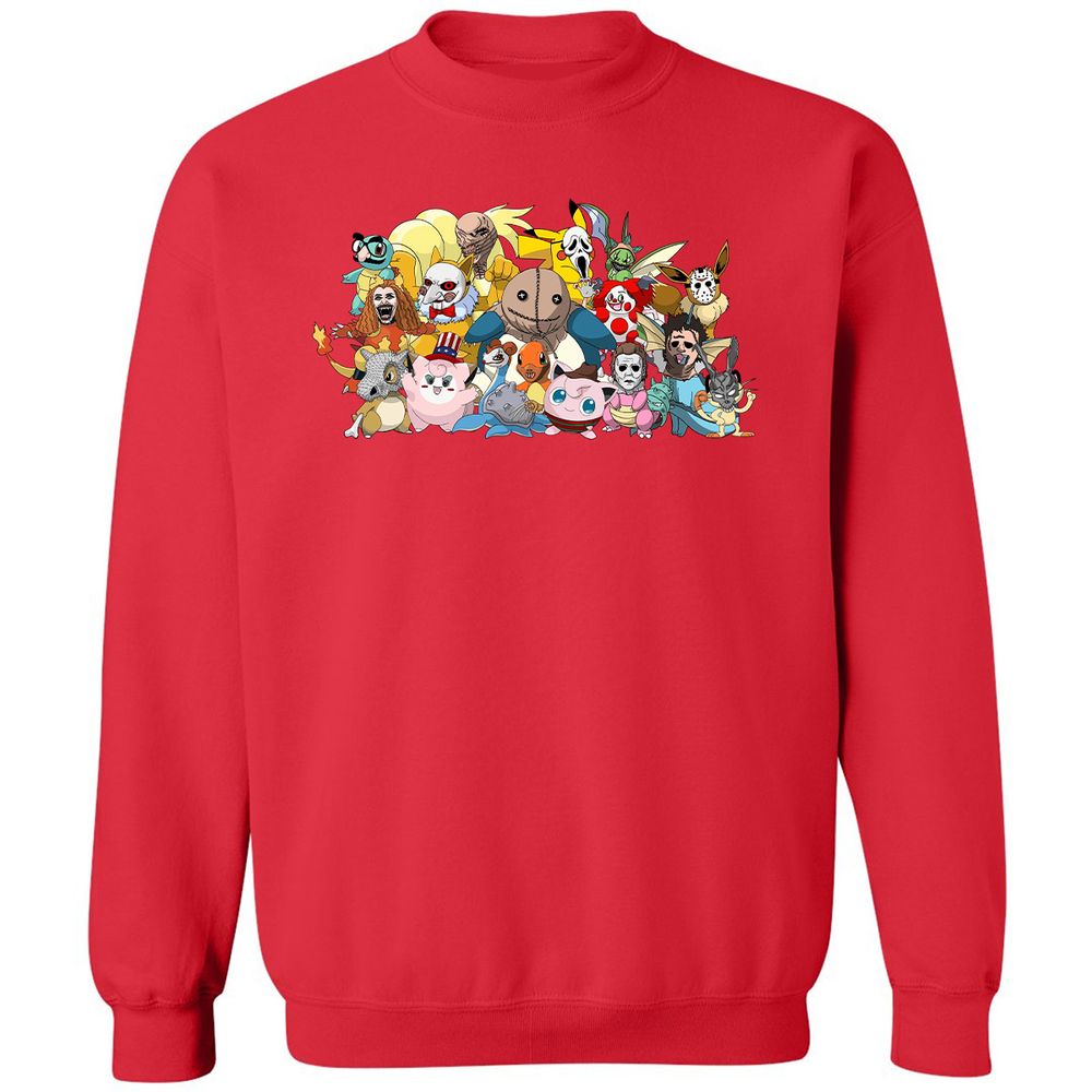 Classic Unisex Sweatshirt - 75UFXPAM - Red - 5