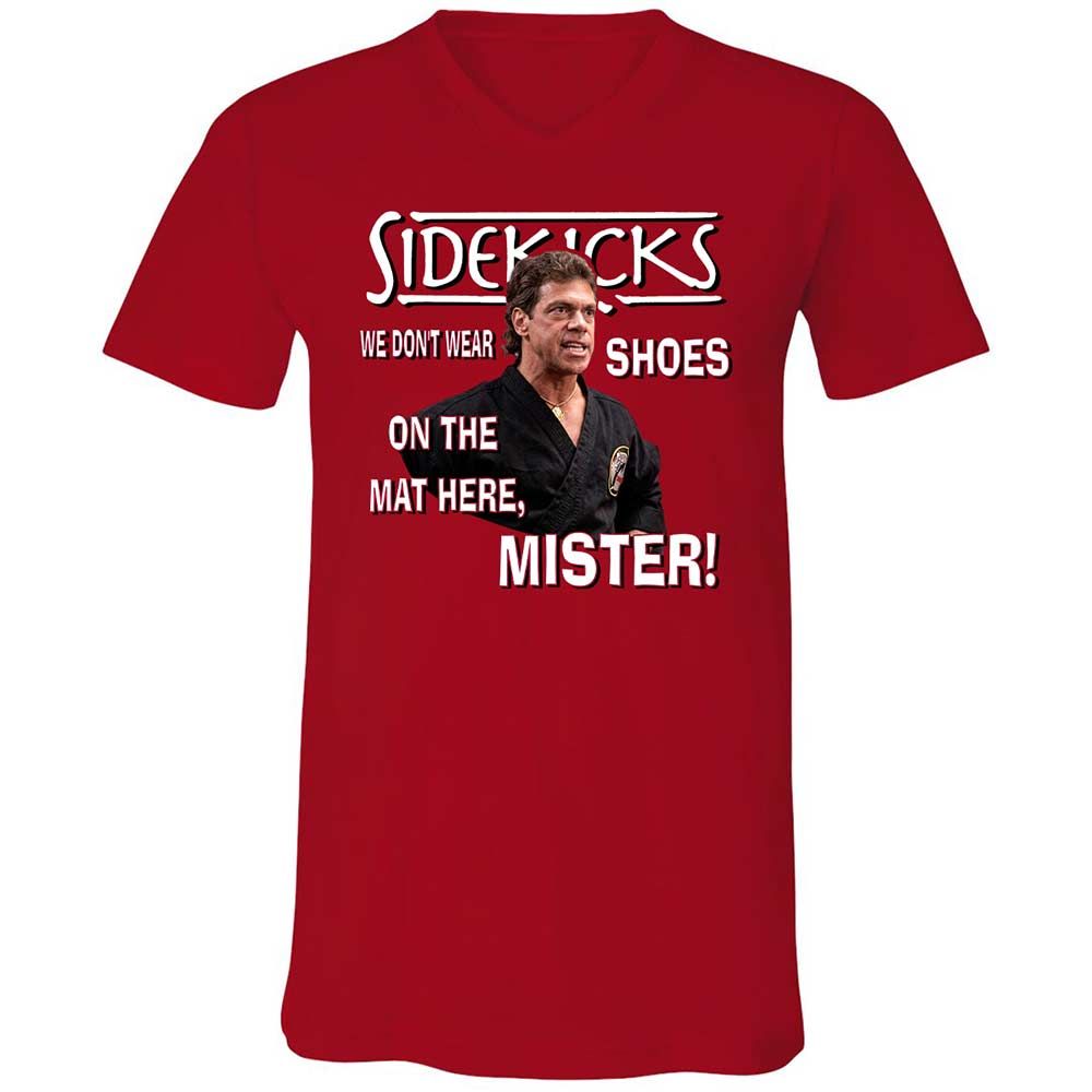 Unisex V-Neck T-Shirt - 8FS5PCCK - Red - 5