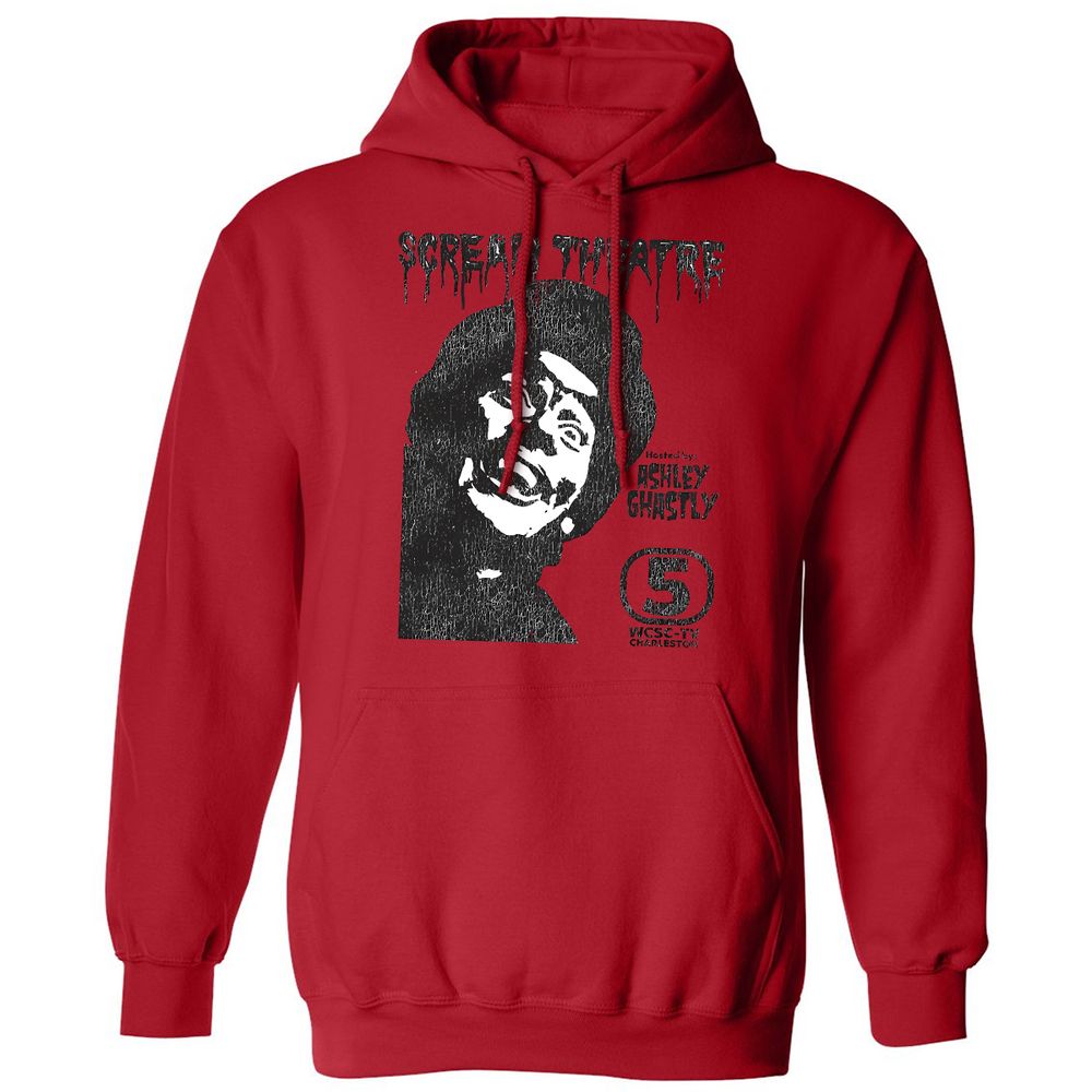 Classic Unisex Hoodie - 9A7RGD9X - Red - 5