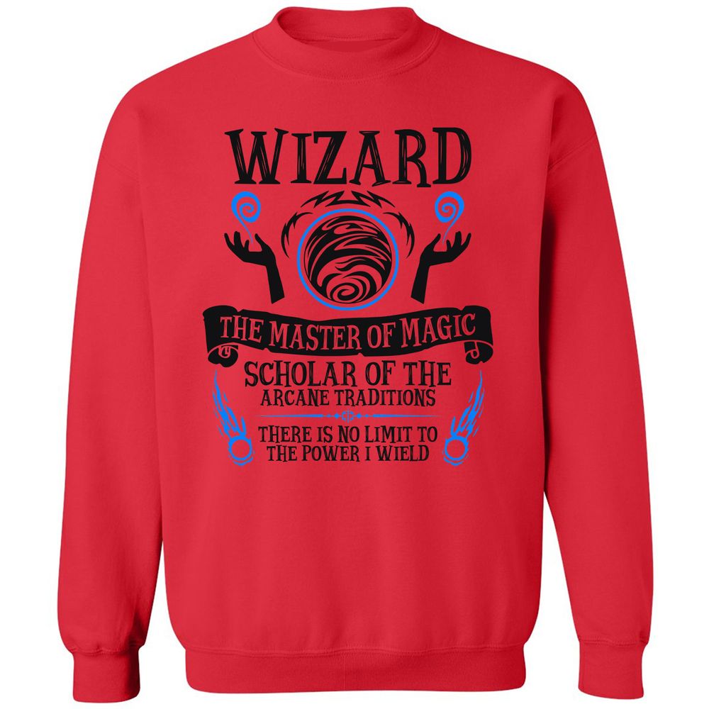 Classic Unisex Sweatshirt - D7DZEGUB - Red - 5