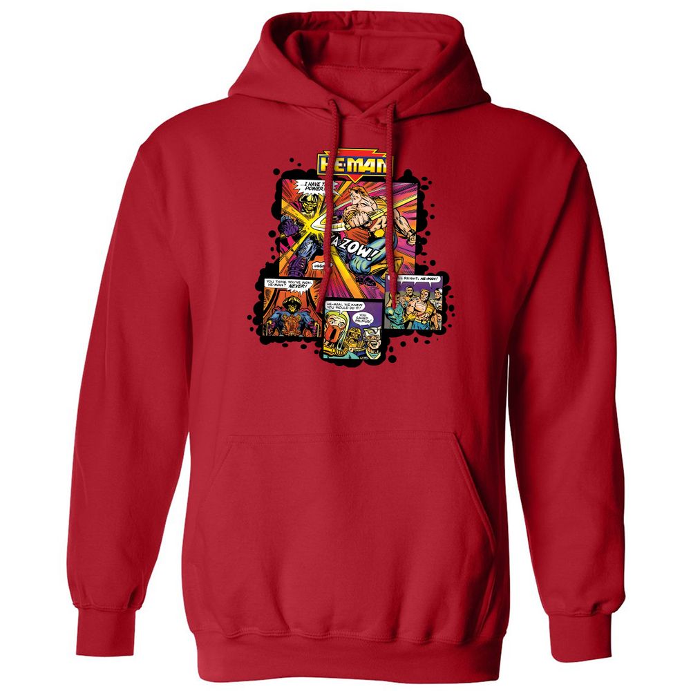 Classic Unisex Hoodie - YMA1S1FC - Red - 5
