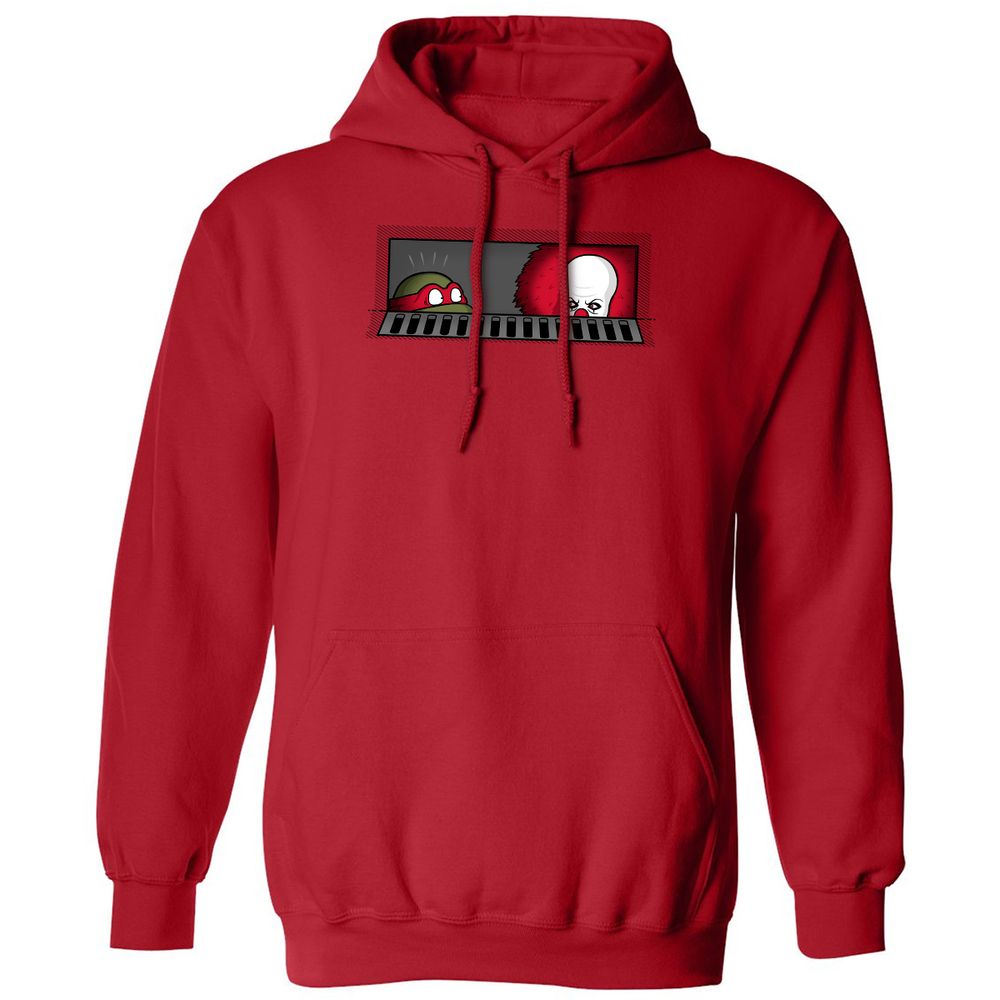 Classic Unisex Hoodie - 34EDBKGP - Red - 5