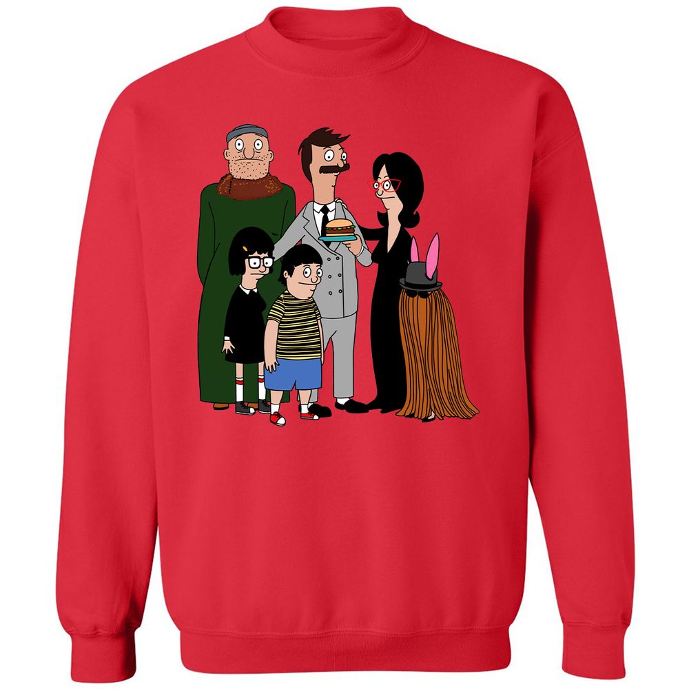 Classic Unisex Sweatshirt - SPSA5RHK - Red - 5