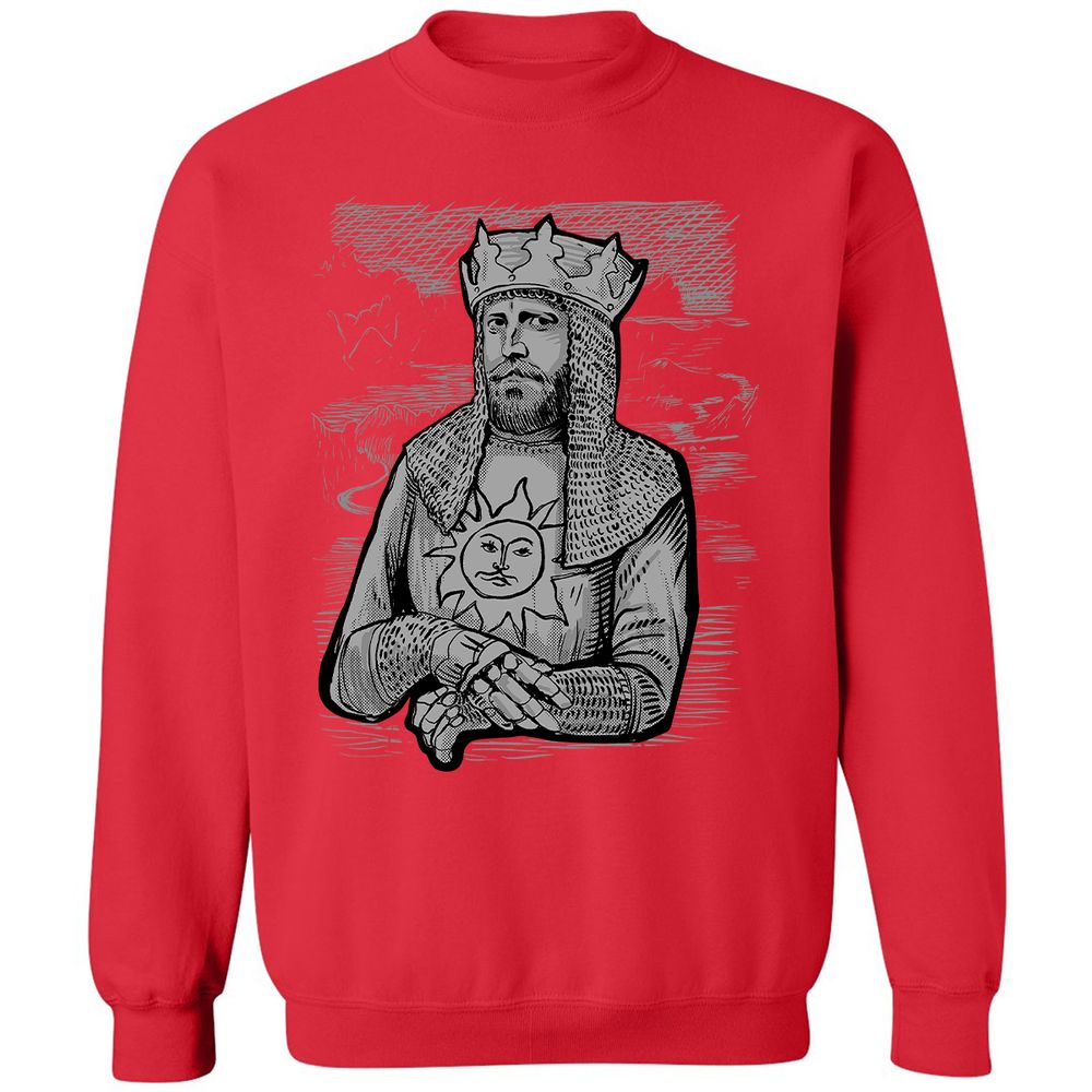 Classic Unisex Sweatshirt - JSMXGGSF - Red - 5