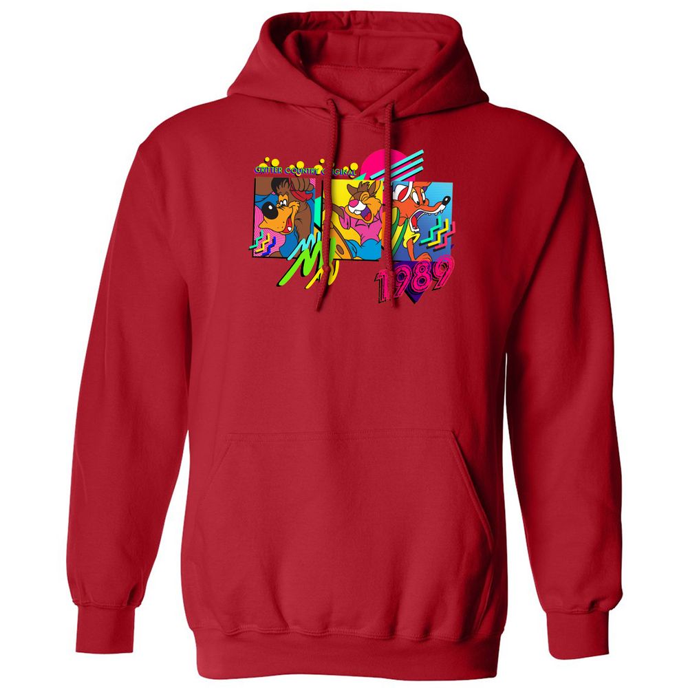 Classic Unisex Hoodie - SDFGXNCB - Red - 5