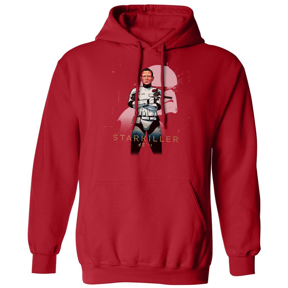 Classic Unisex Hoodie - LPG8QSA3 - Red - 5