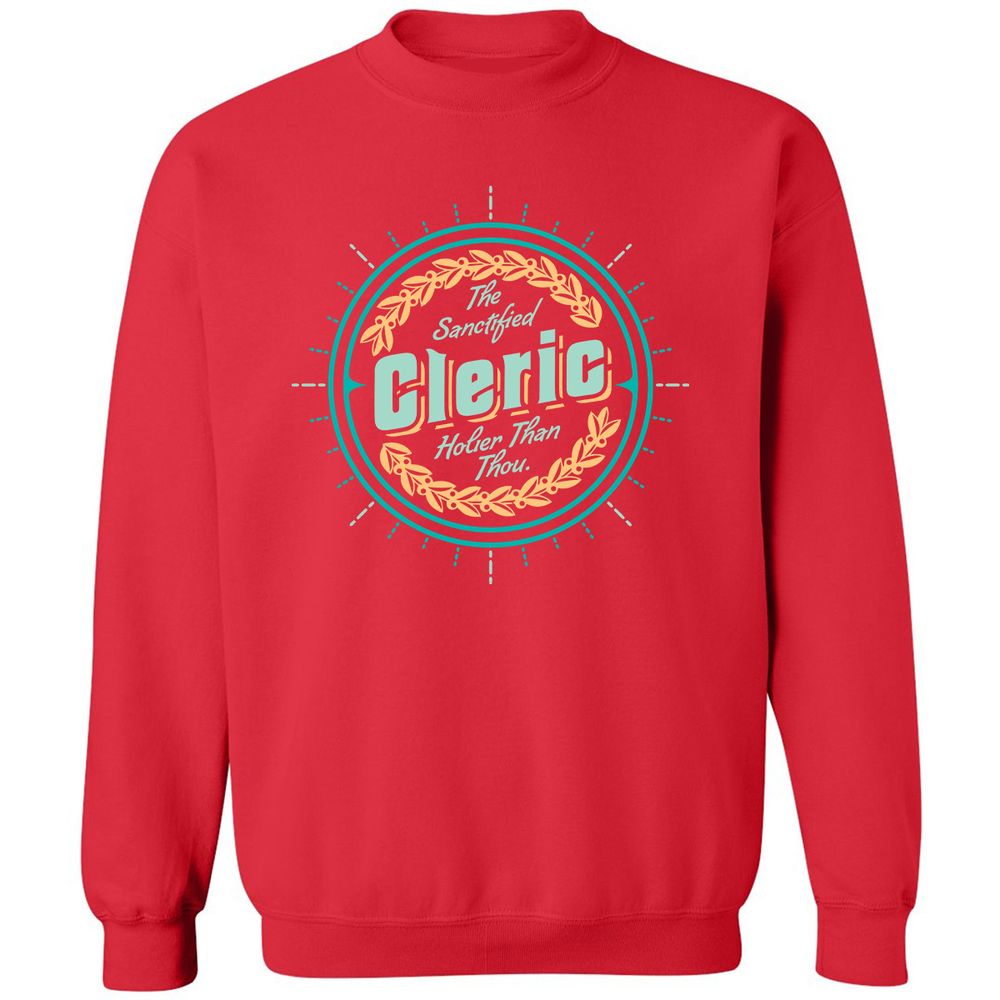 Classic Unisex Sweatshirt - H3MJYPG7 - Red - 5