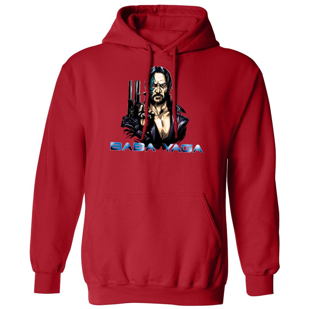 Classic Unisex Hoodie - DX5L4XWU - Red - 5