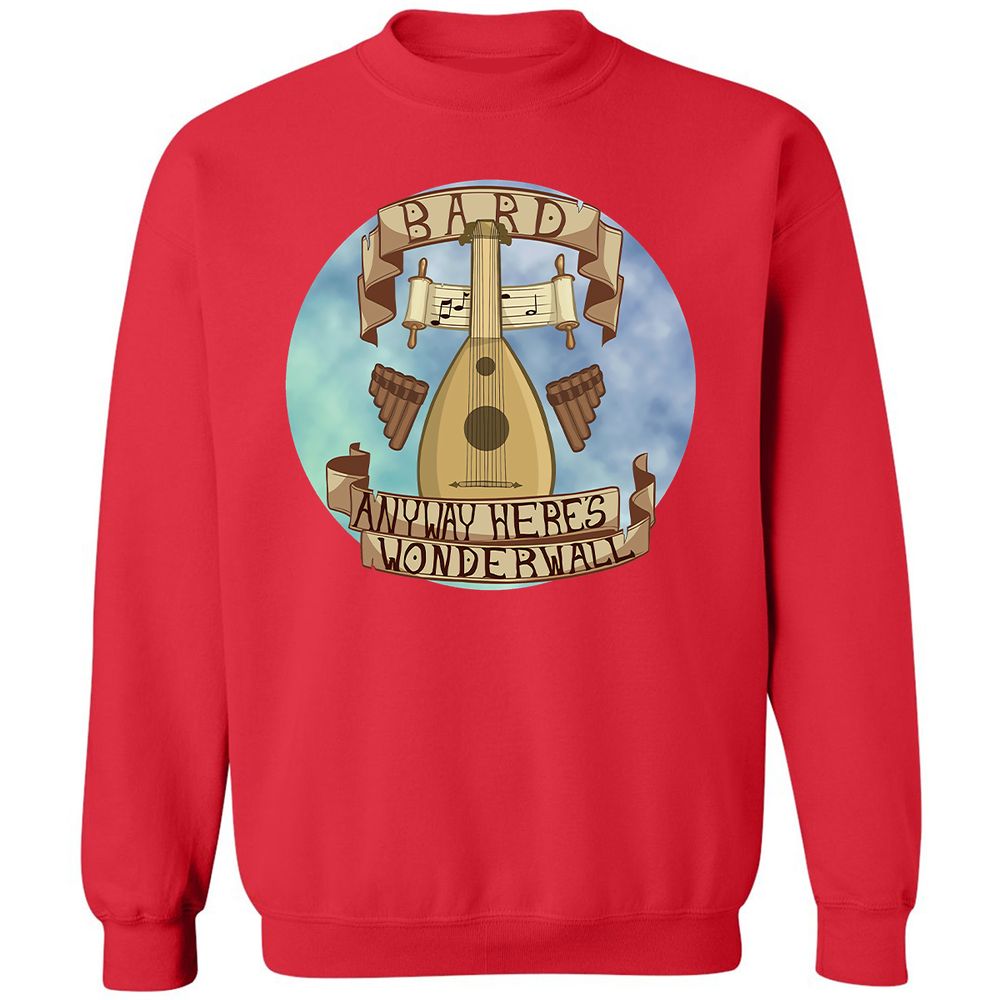 Classic Unisex Sweatshirt - FDCVFDTN - Red - 5