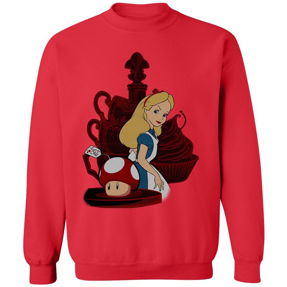 Classic Unisex Sweatshirt - 95T4NAAA - Red - 5