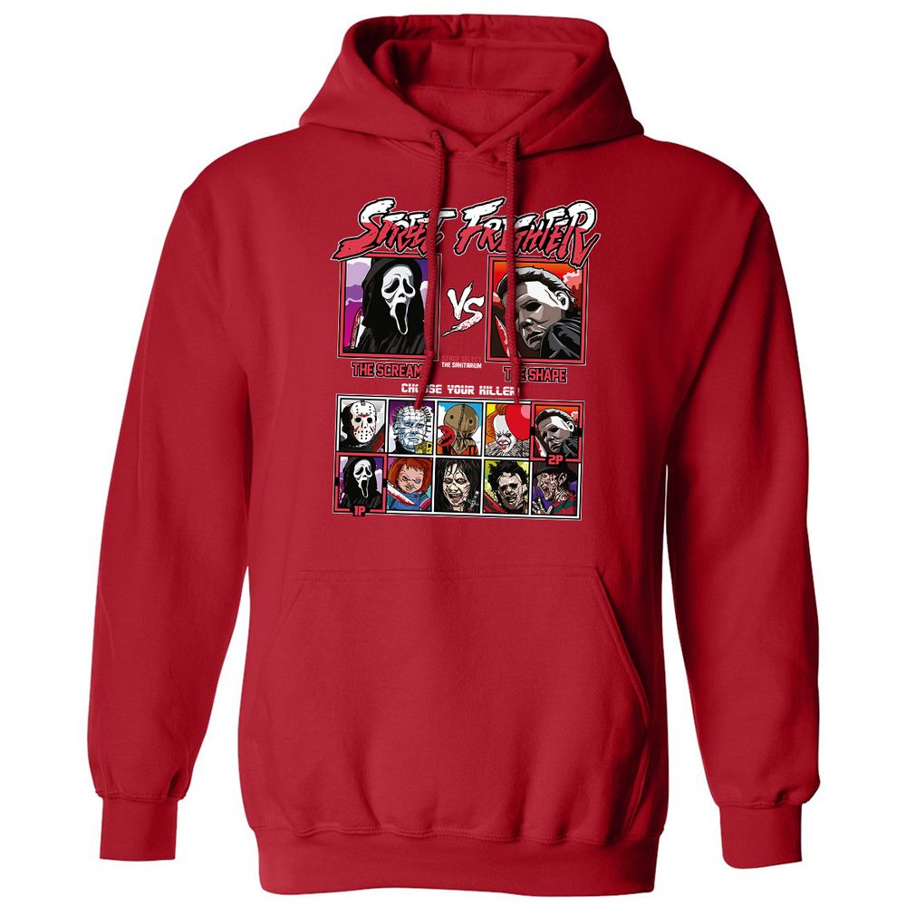 Classic Unisex Hoodie - 5JQ1QMQW - Red - 5