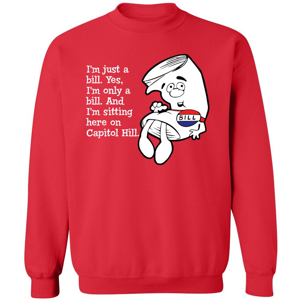 Classic Unisex Sweatshirt - XYRNGNK9 - Red - 5