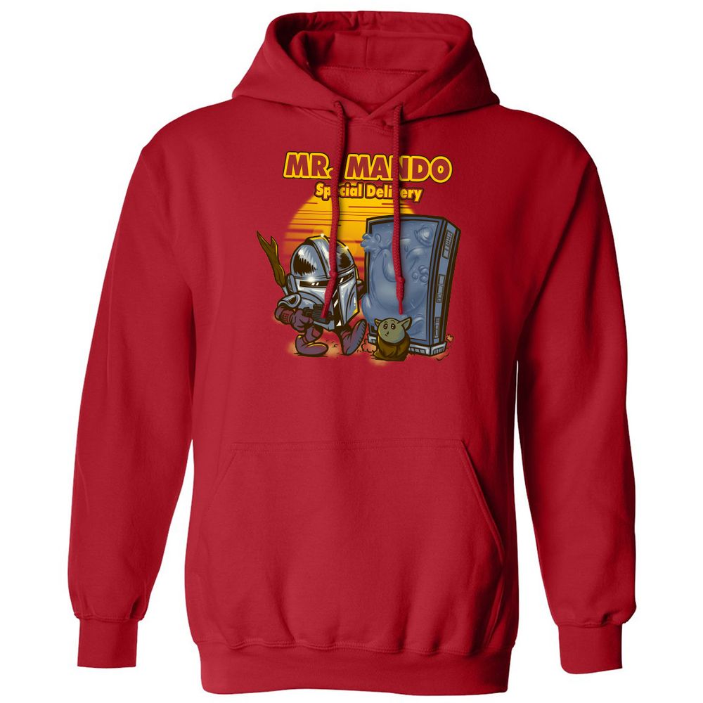 Classic Unisex Hoodie - YSURBPWN - Red - 5