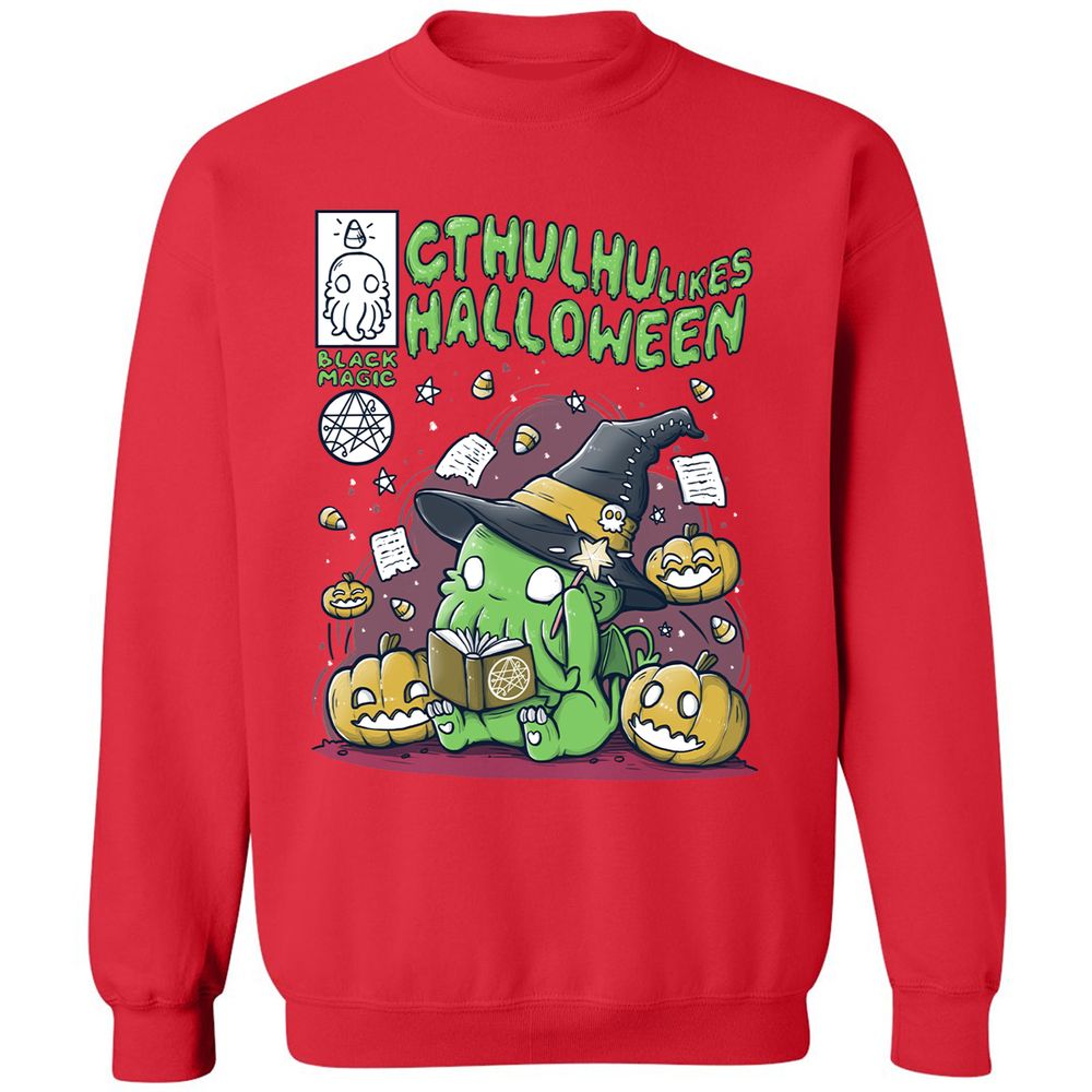 Classic Unisex Sweatshirt - Q94ELPX1 - Red - 5