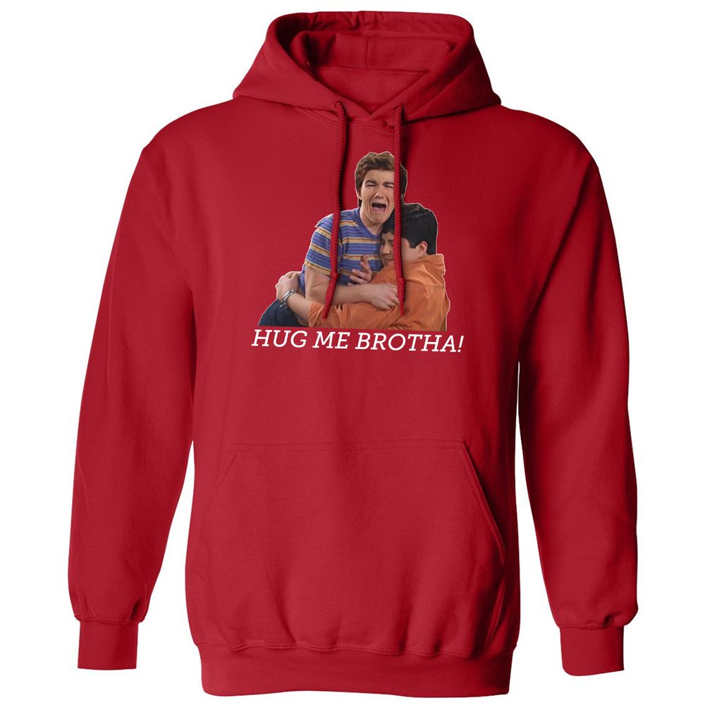 Classic Unisex Hoodie - XGQB1JU1 - Red - 5