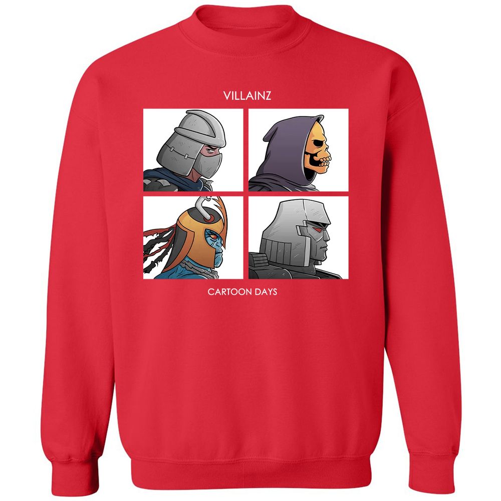 Classic Unisex Sweatshirt - LBAMPA8H - Red - 5