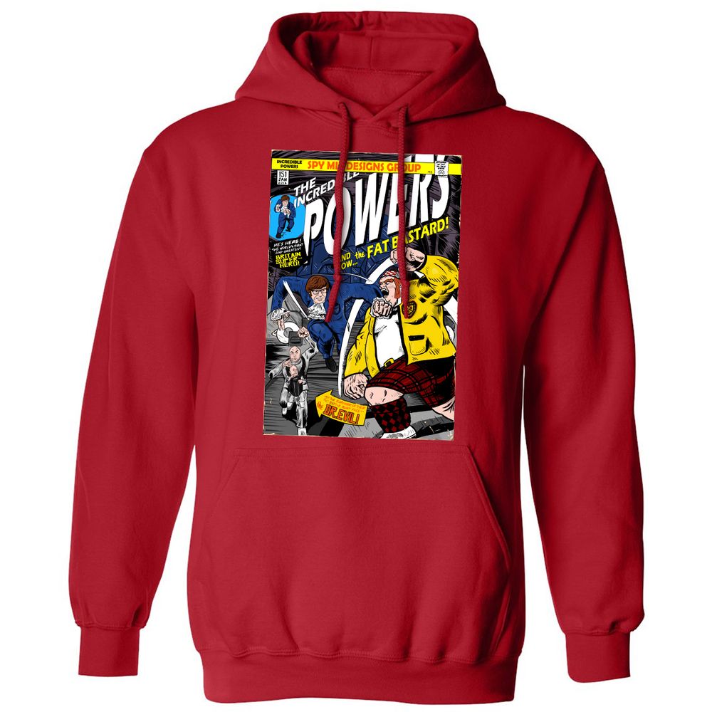 Classic Unisex Hoodie - CQRKZFU8 - Red - 5