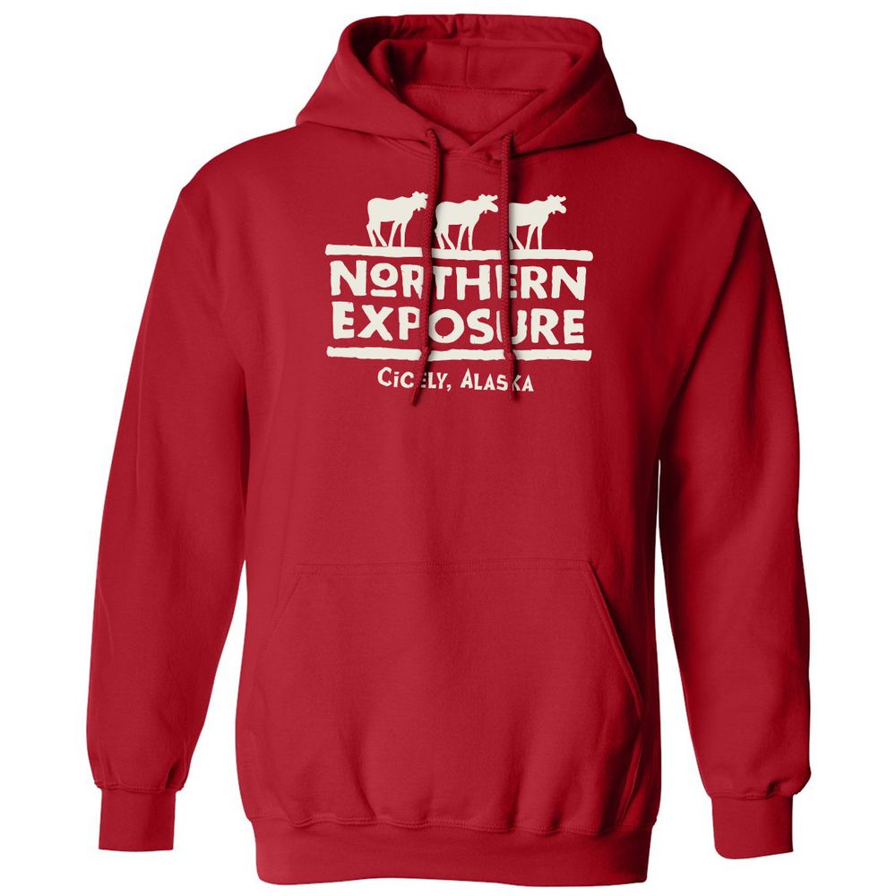 Classic Unisex Hoodie - 7MSVVQUM - Red - 5