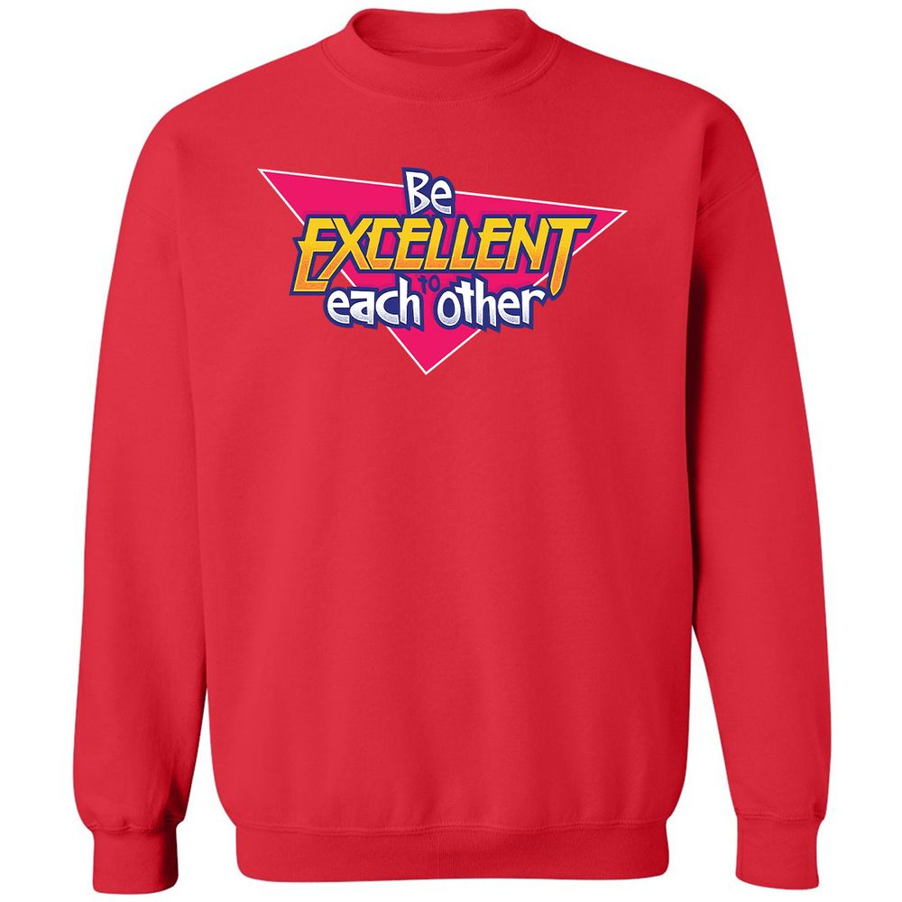 Classic Unisex Sweatshirt - W43TK4HK - Red - 5