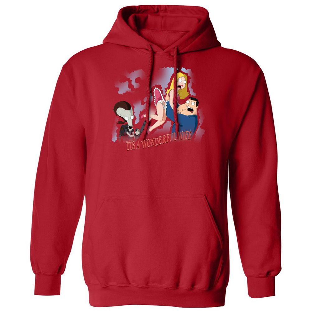 Classic Unisex Hoodie - 5LDPCJY8 - Red - 5