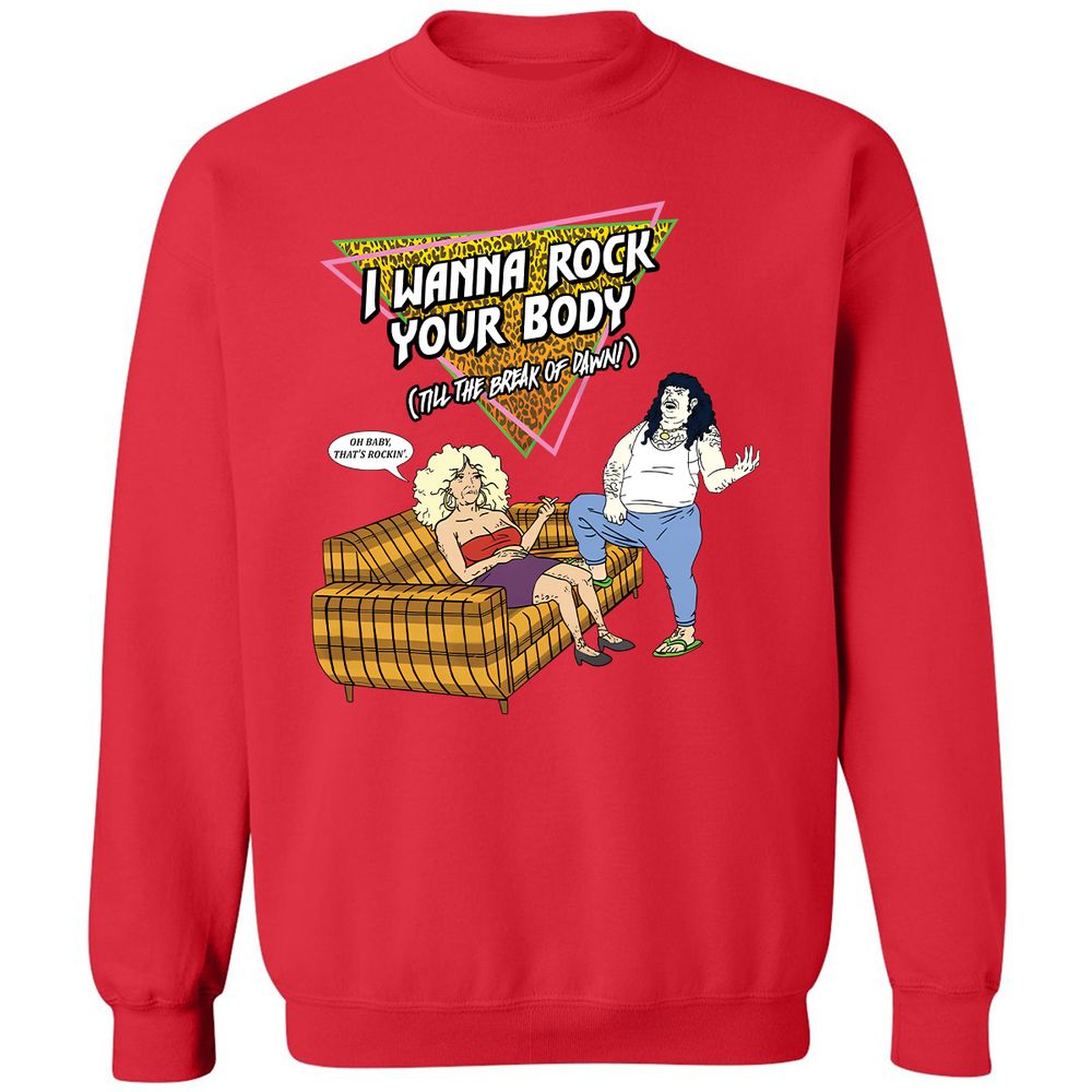 Classic Unisex Sweatshirt - 87ATKA1N - Red - 5