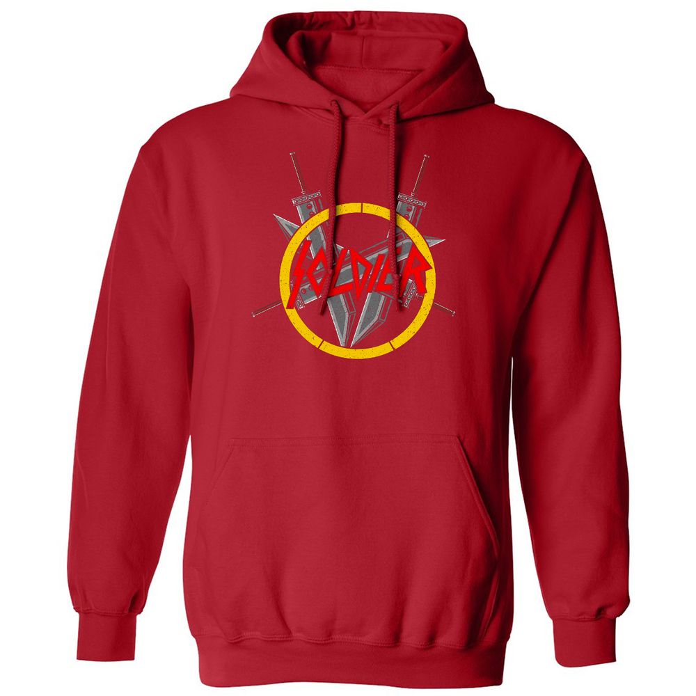 Classic Unisex Hoodie - ZN159K35 - Red - 5