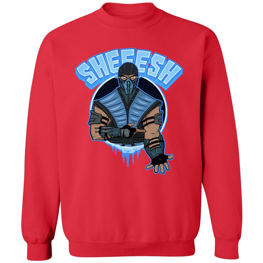 Classic Unisex Sweatshirt - 2H5JL4TU - Red - 5