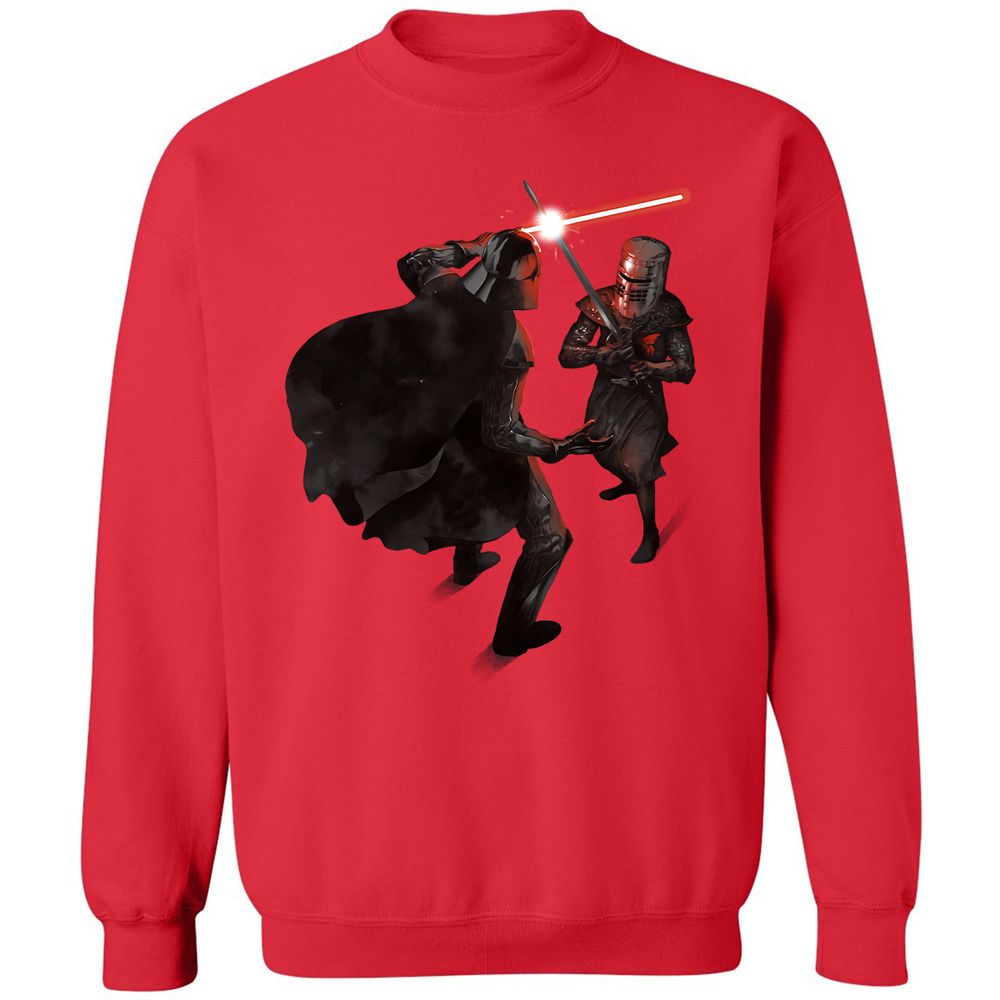 Classic Unisex Sweatshirt - XU4YWJSF - Red - 5