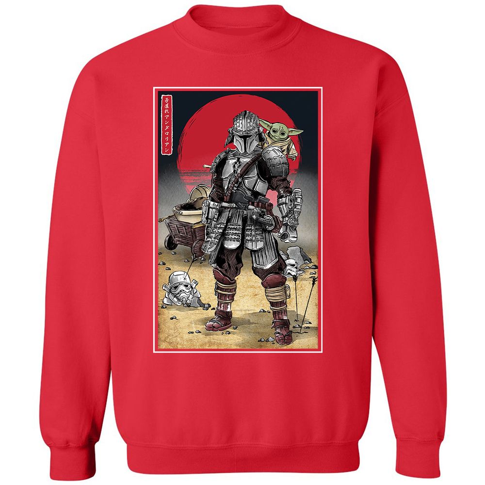 Classic Unisex Sweatshirt - KXRX6YDM - Red - 5