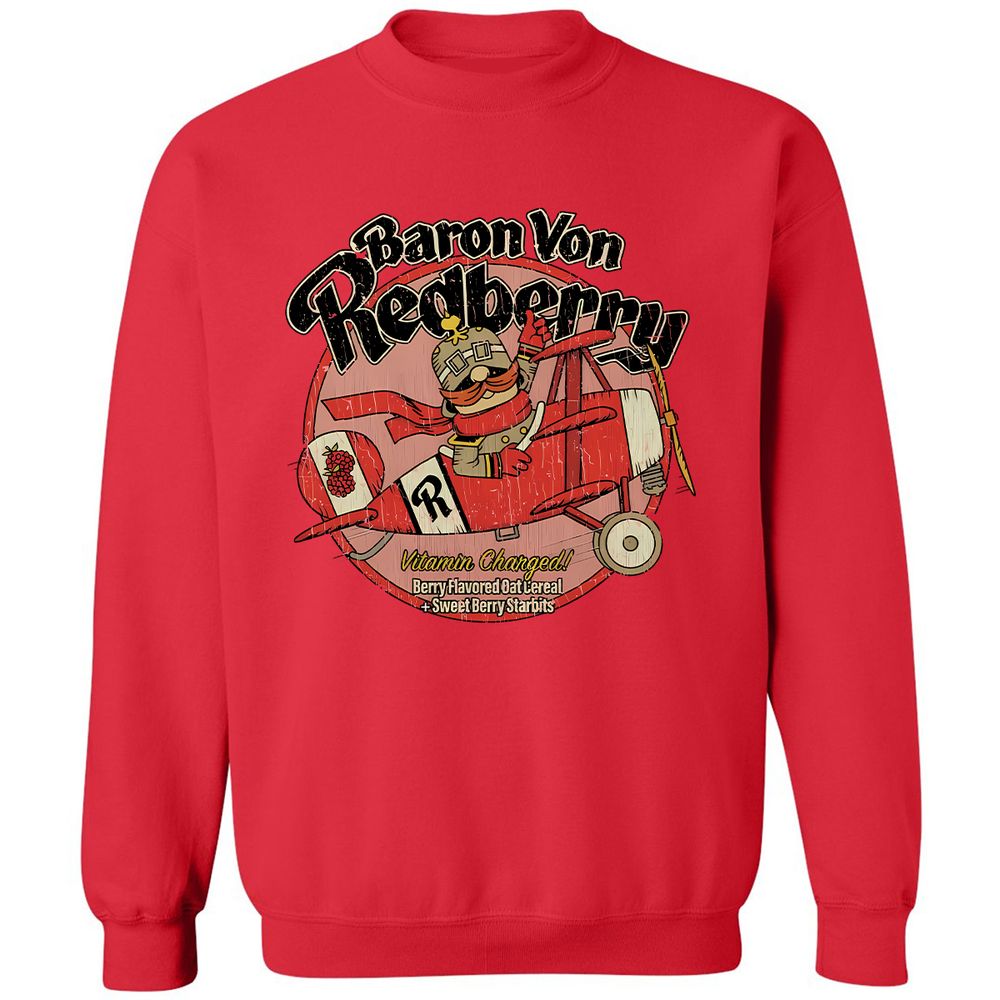 Classic Unisex Sweatshirt - 1JNZWBGM - Red - 5