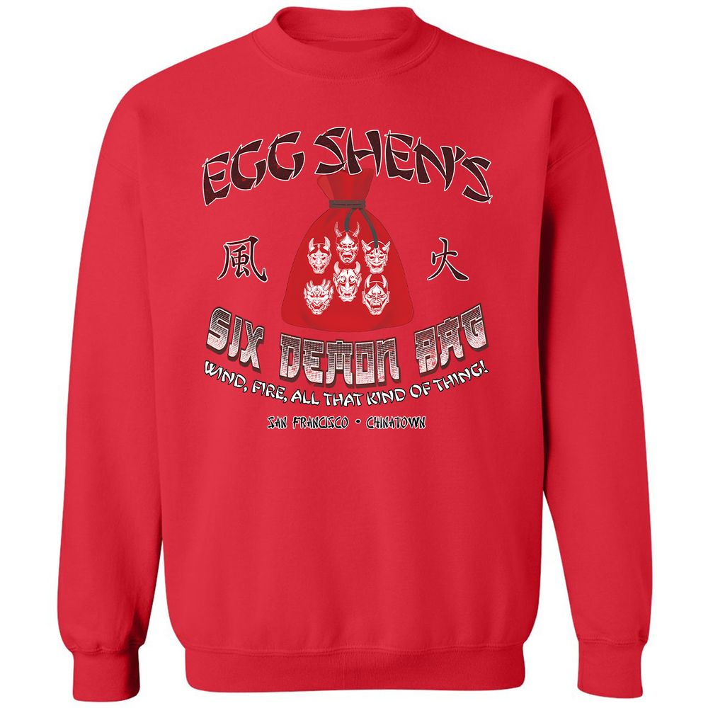 Classic Unisex Sweatshirt - EL3TPFY6 - Red - 5