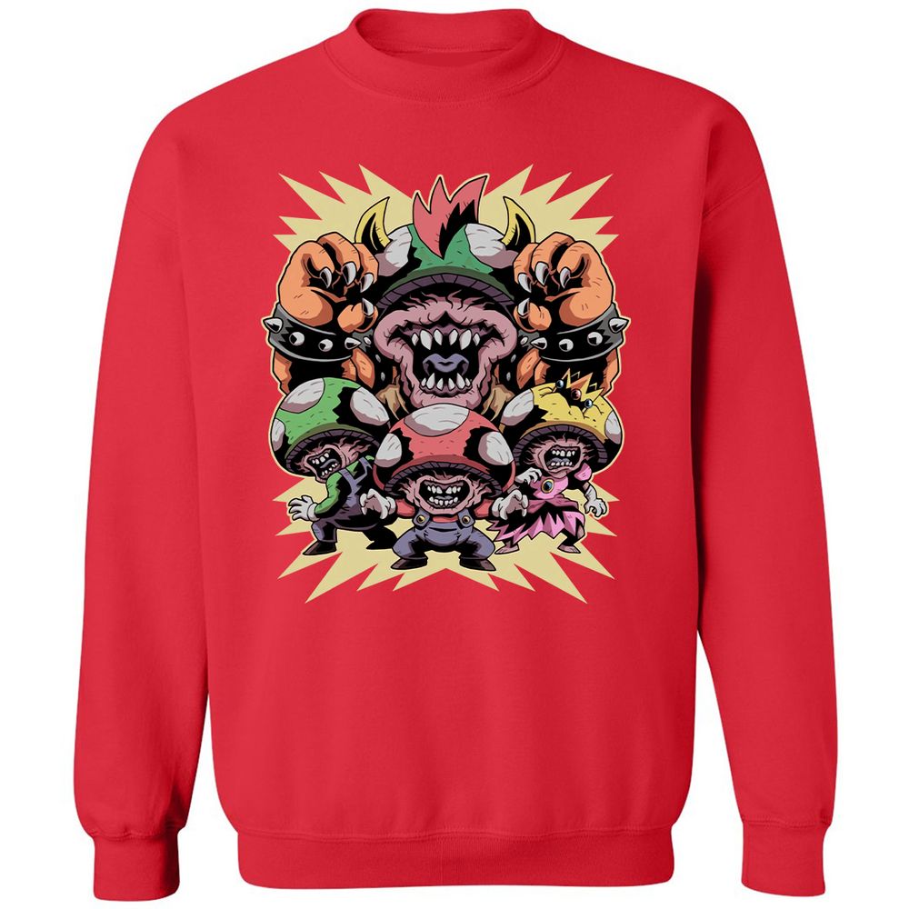 Classic Unisex Sweatshirt - N13F4R7P - Red - 5