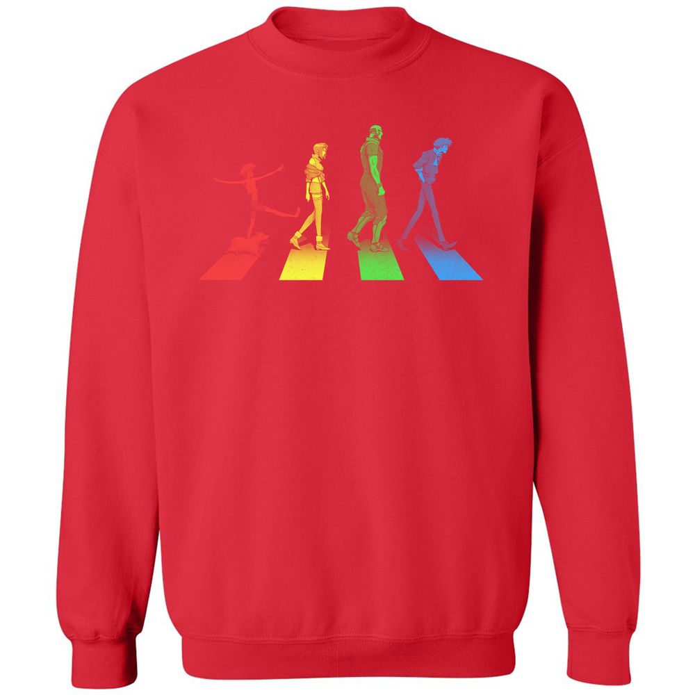 Classic Unisex Sweatshirt - 93GHWKJW - Red - 5
