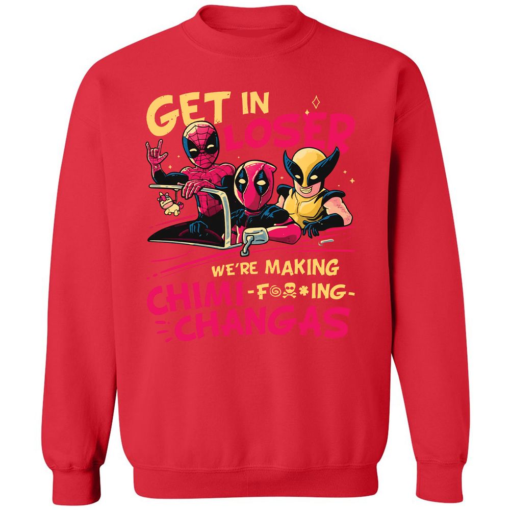 Classic Unisex Sweatshirt - 26QL4EBP - Red - 5