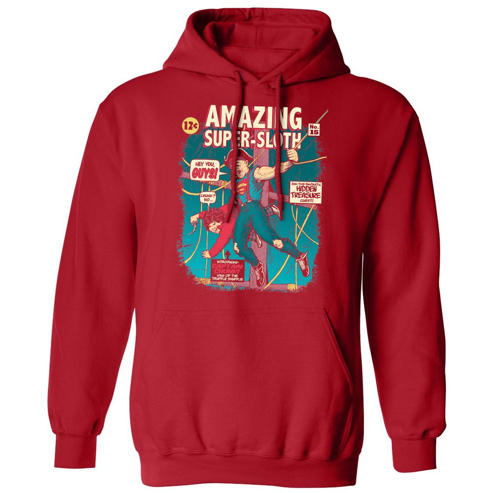 Classic Unisex Hoodie - BSLDLWUW - Red - 5