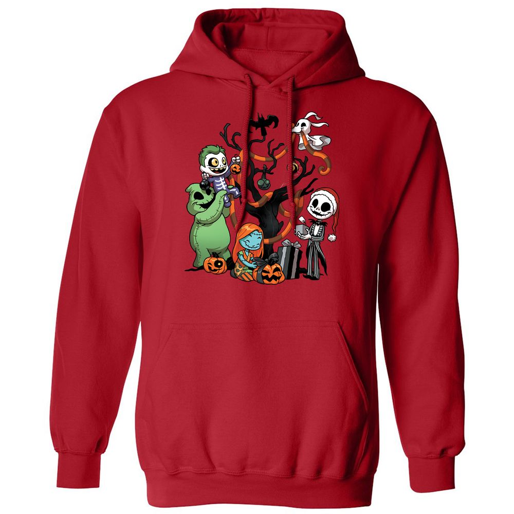 Classic Unisex Hoodie - Y4S9HHJW - Red - 5