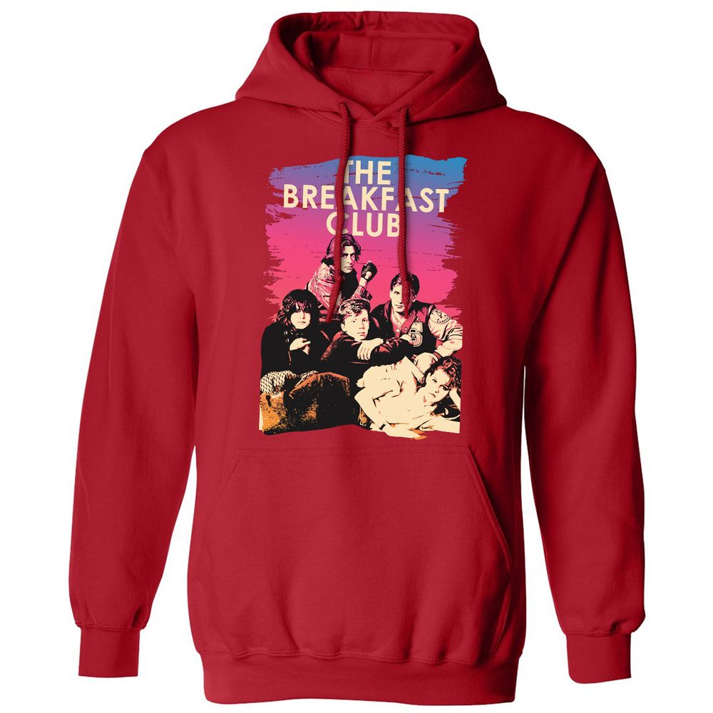 Classic Unisex Hoodie - 4VLGL7T2 - Red - 5