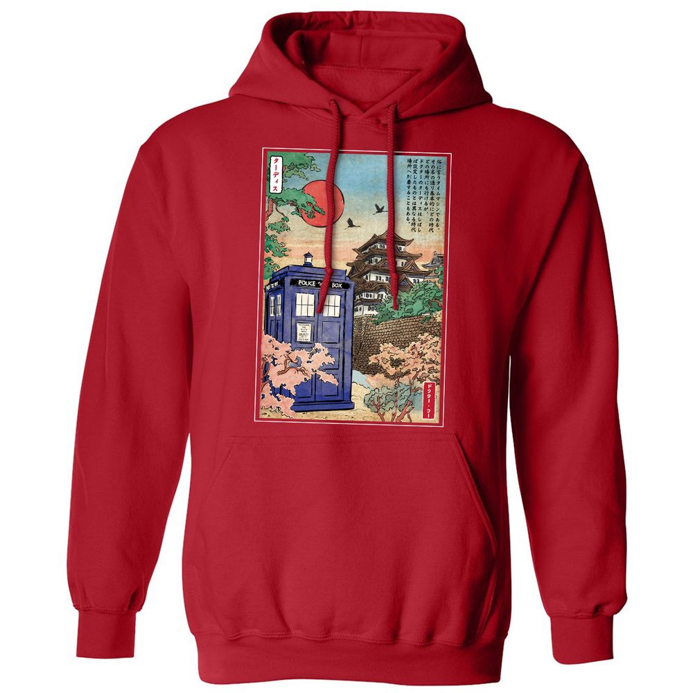 Classic Unisex Hoodie - LEDVTNWK - Red - 5