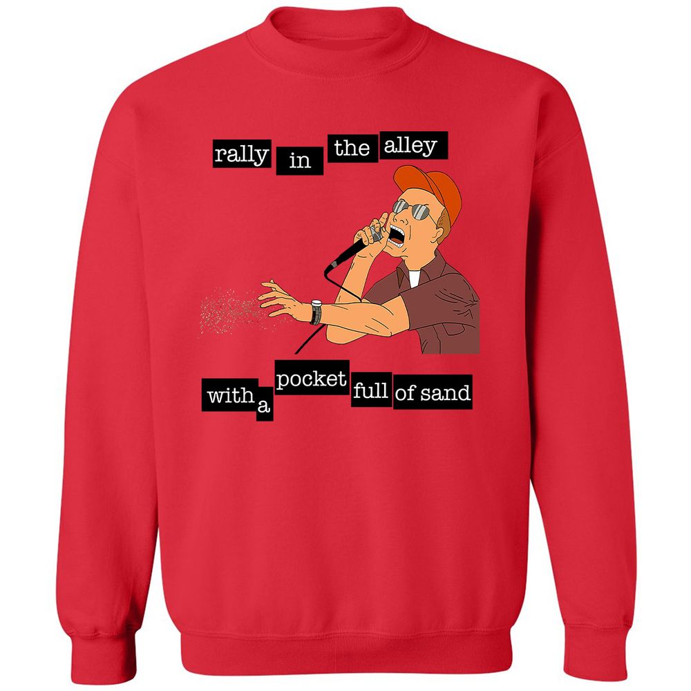 Classic Unisex Sweatshirt - TY1DJXB2 - Red - 5