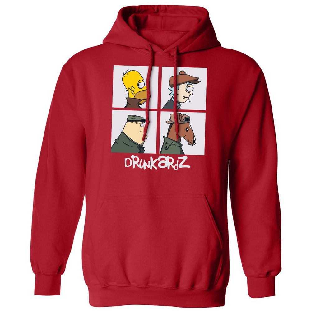 Classic Unisex Hoodie - HRKVYASB - Red - 5