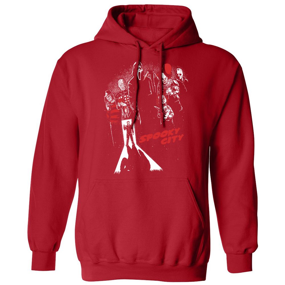Classic Unisex Hoodie - V22F3TWP - Red - 5
