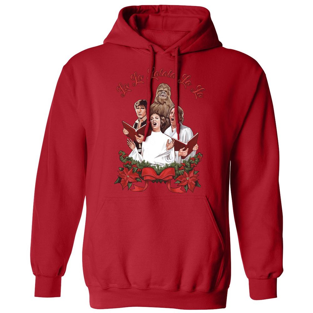 Classic Unisex Hoodie - BEUFLX5Z - Red - 5