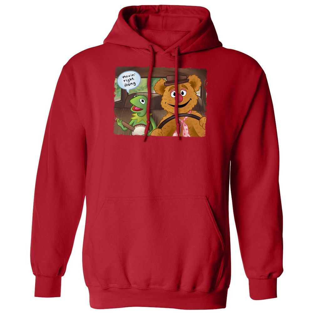 Classic Unisex Hoodie - ZZ37GLCA - Red - 5