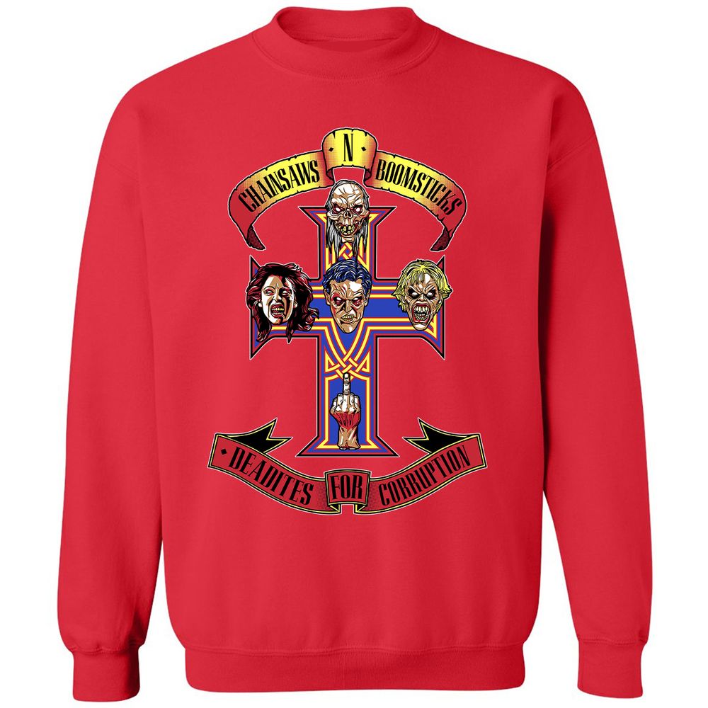 Classic Unisex Sweatshirt - 65DXEA3B - Red - 5