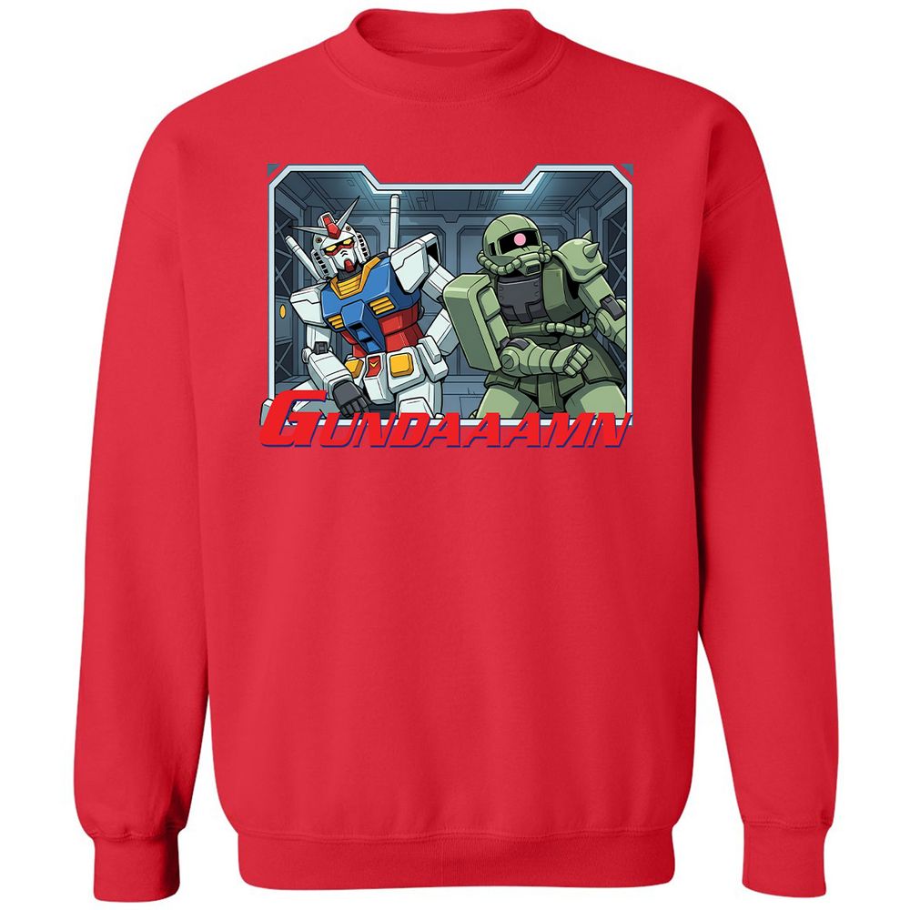 Classic Unisex Sweatshirt - 41AFFCH1 - Red - 5