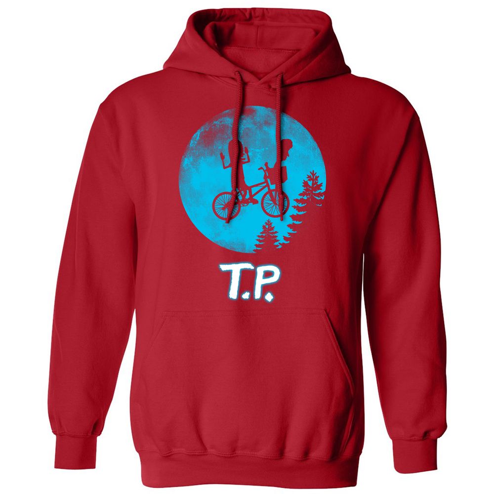 Classic Unisex Hoodie - F1ED9JS6 - Red - 5