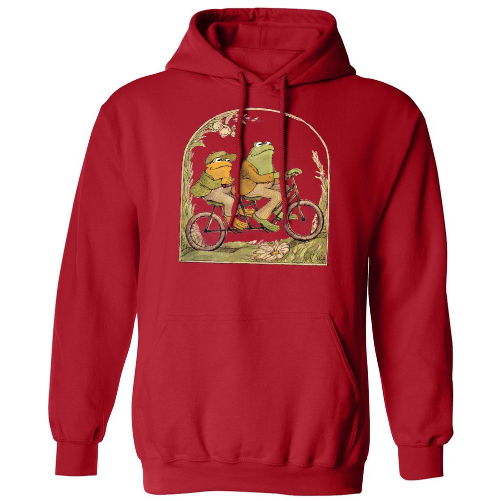 Classic Unisex Hoodie - S7N1T2JV - Red - 5