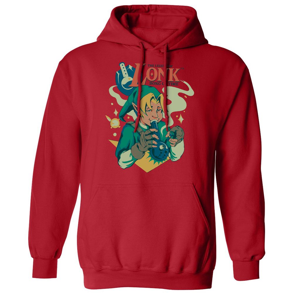Classic Unisex Hoodie - 2Q1KUAGL - Red - 5