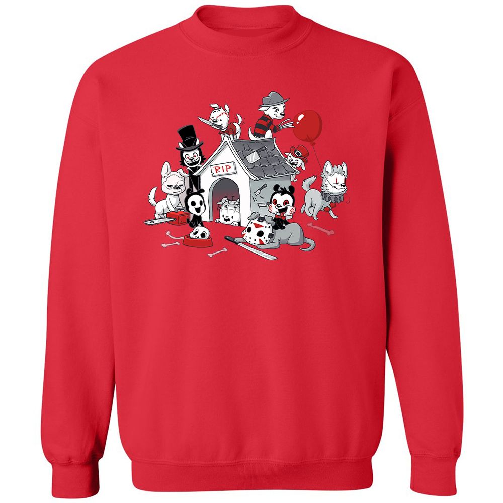 Classic Unisex Sweatshirt - K12XTBD9 - Red - 5