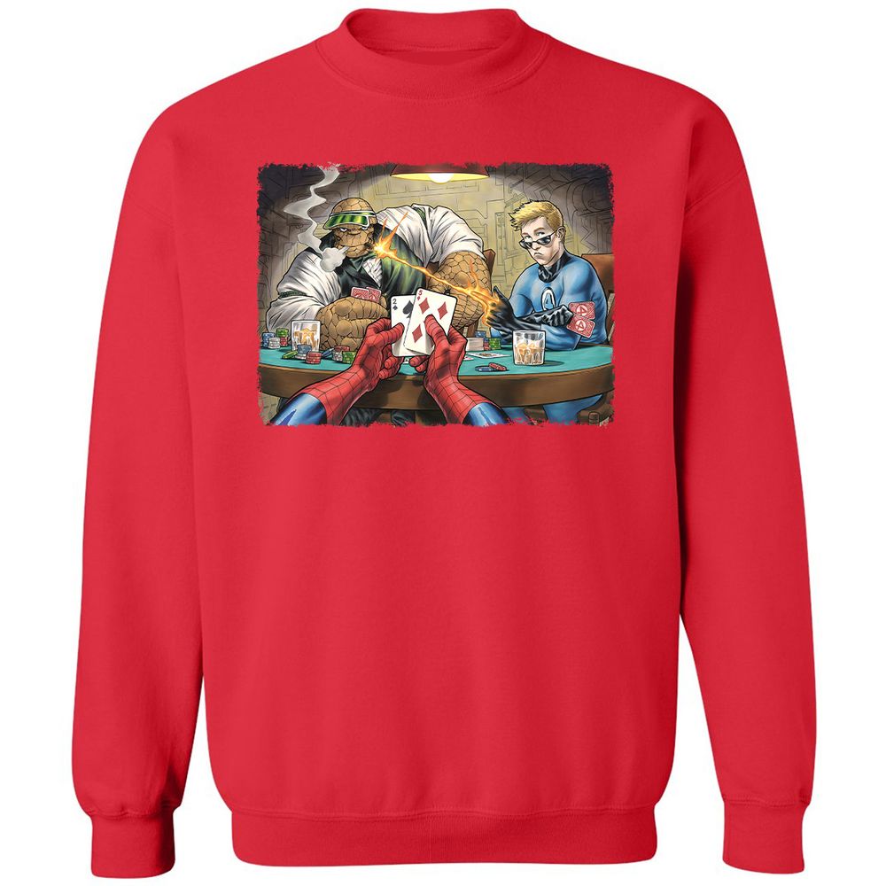Classic Unisex Sweatshirt - 47WDEUR4 - Red - 5